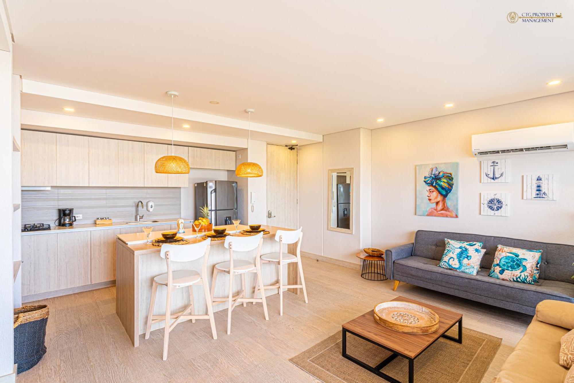 Martinique Cartagena - Apartamentos A Corta Caminata De Playa Azul Zewnętrze zdjęcie