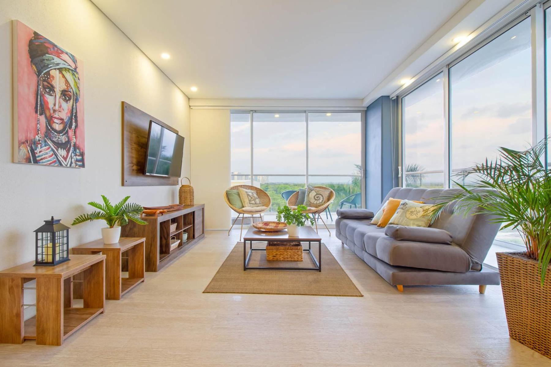 Martinique Cartagena - Apartamentos A Corta Caminata De Playa Azul Zewnętrze zdjęcie