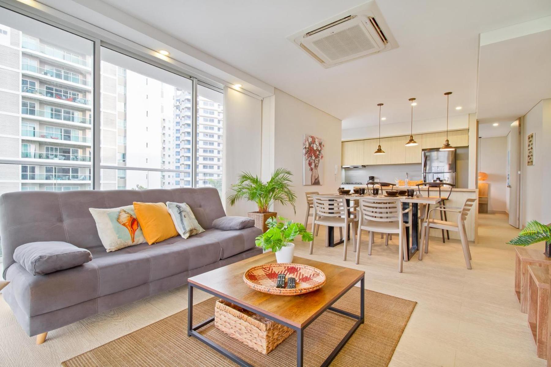 Martinique Cartagena - Apartamentos A Corta Caminata De Playa Azul Zewnętrze zdjęcie