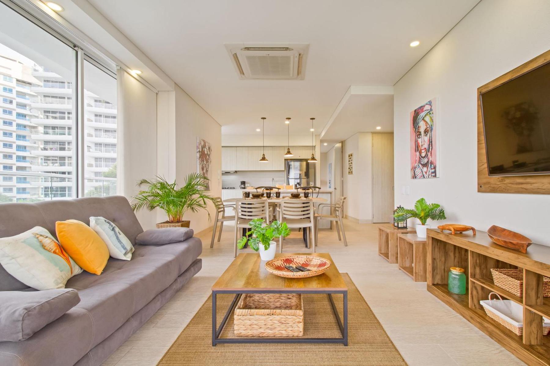 Martinique Cartagena - Apartamentos A Corta Caminata De Playa Azul Zewnętrze zdjęcie