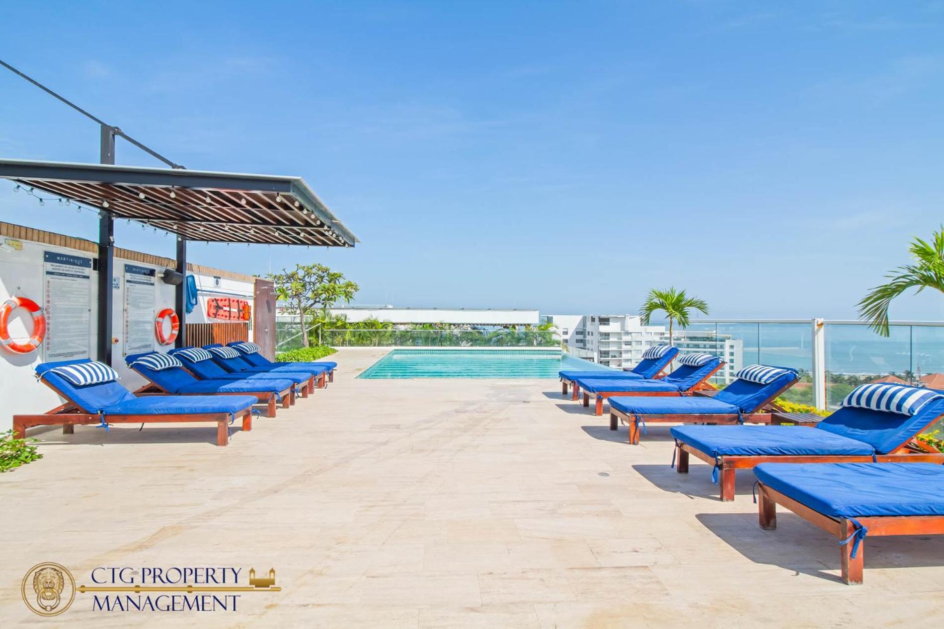 Martinique Cartagena - Apartamentos A Corta Caminata De Playa Azul Zewnętrze zdjęcie